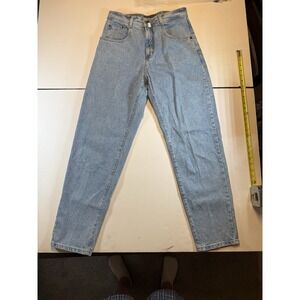 Vintage 90's Structure Jeans Men's 32x32 Made In USA 100% Cotton Light Wash
